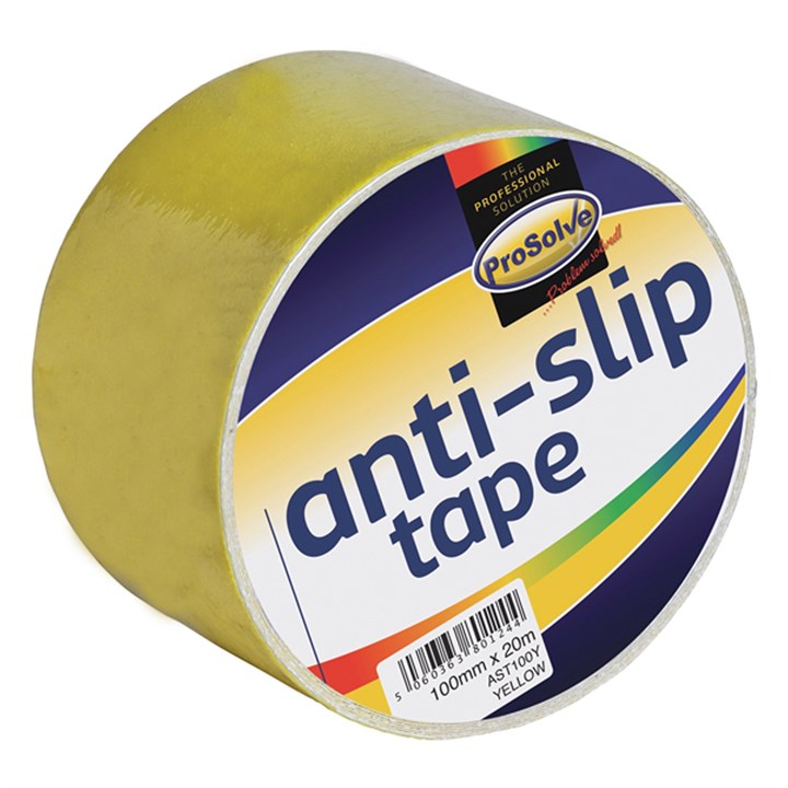 ProSolve Anti-Slip Tape 100mm  x 20m Yellow