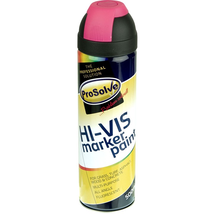 ProSolve HI-VIS  Paint Aerosol 500ml  Fluor. Pink